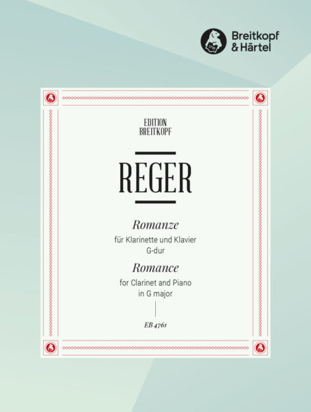 REGER M. - ROMANZA SOL M -(CL/P)