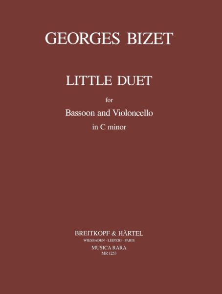 BIZET G. - PEQUEÑO DUO FAGOT Y CHELO