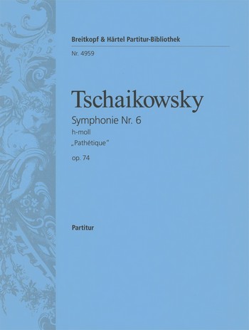 TCHAIKOVSKY P.I. - SINFONIA Nº 6 OP.74 SI MENOR PATETICA