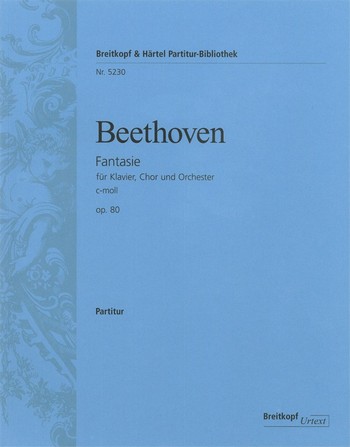 BEETHOVEN L.V. - FANTASIA CORAL OP.80 URTEXT
