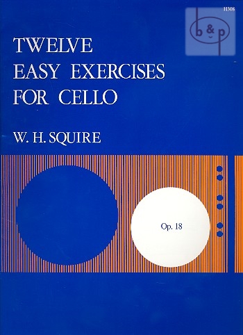 SQUIRE W.H. - EJERCICIOS VIOLONCHELO ( 12 ) OP.18