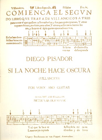 PISADOR D. - SI LA NOCHE HACE OSCURA (VILLANESCA)