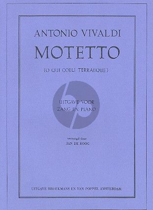 VIVALDI A. - MOTETTO