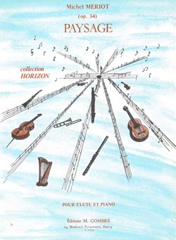 MERIOT M. - PAYSAGE - FLAUTA Y PIANO
