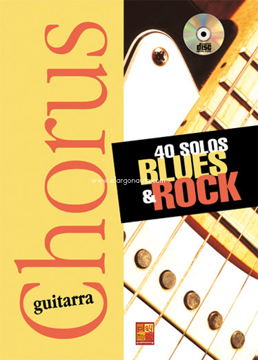 NATHANSON P./ FLINTA P.- GUITARRA CHORUS 40 SOLOS BLUES & ROCK (+CD)