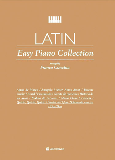 CONCINA F. - LATIN EASY PIANO COLLECTION
