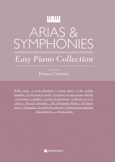 CONCINA F. - ARIAS Y SINFONIAS EASY PIANO COLLECTION