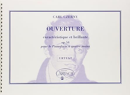CZERNY C. - OVERTURA CARACTERISTICA Y BRILLANTE OP.54    -P4M