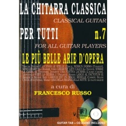 RUSSO F. - LA CHITARRA CLASSICA PER TUTTI Nº 7 +CD (TABLATURA) DESCATALOGADO