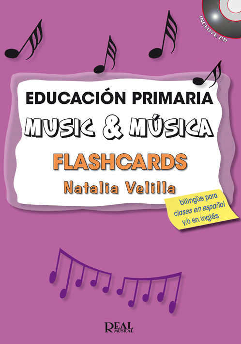 VELILLA N. - MUSIC & MUSICA FLASHCARDS +CD BILINGUE