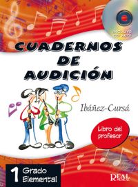 IBAÑEZ/CURSA - CUADERNOS DE AUDICION V.1 -(PROFESOR) +CD