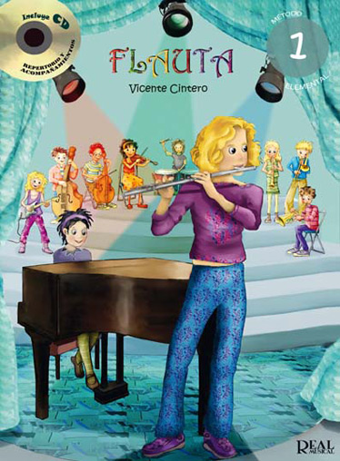 CINTERO V. - METODO FLAUTA Vº1 +CD (METODO ELEMENTAL)