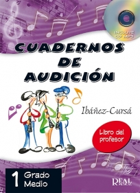 IBAÑEZ CURSA - CUADERNOS DE AUDICION GRADO PROFESIONAL V.1 ( PROFESOR) +DESCARGA