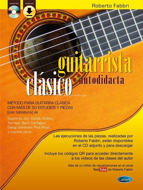 FABBRI R. - GUITARRISTA CLASICO AUTODIDACTA+CD Y DESCARGA