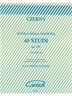 CZERNYC.  - ESCUELA VELOCIDAD OP.299 V.3 ACORDEON