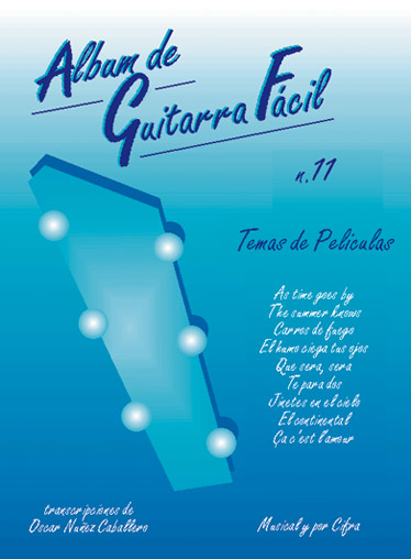 ALBUM - ALBUM DE GUITARRA FACIL V.11(TEMAS PELI) -