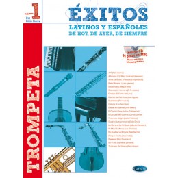 SIERRA F. - EXITOS LATINOS Y ESPAÑOLES V.1 (+CD) TROMPETA