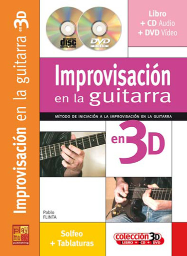 FINTA P. - IMRPOVISACION EN LA GUITARRA EN 3D +CD+DVD (TABLATURA)
