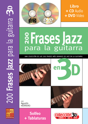 HERRERO A. - 200 FRASES JAZZ PARA GUITARRA +CD +DVD