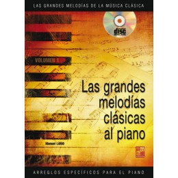 LARIO M. - LAS GRANDES MELODIAS CLASICAS AL PIANO + CD