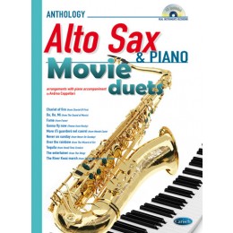 CAPPELLARI A. - ANTHOLOGY MOVIE DUETS SAXOFON AND PIANO +CD