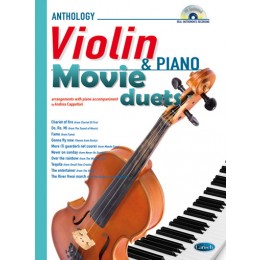 CAPPELLARI A. - ANTHOLOGY MOVIE DUETS VIOLIN AND PIANO +CD