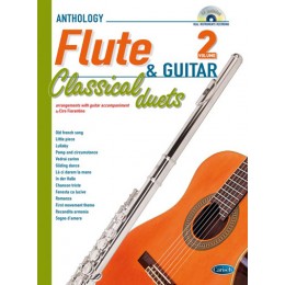 FIORENTINO C. - ANTHOLOGY CLASSICAL DUETS Vº2 (FL/GUI)+CD