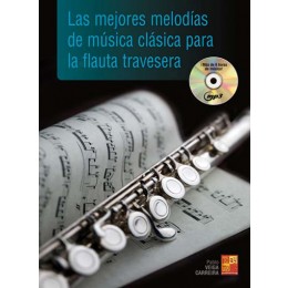 ALBUM (VEIGA P.) - LAS MEJORES MELODIAS CLASICA FLAUTA TRAVESERA +CD