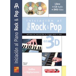 LARIO M. - INICIACION AL POP ROCK EN 3D (+CD+DVD)
