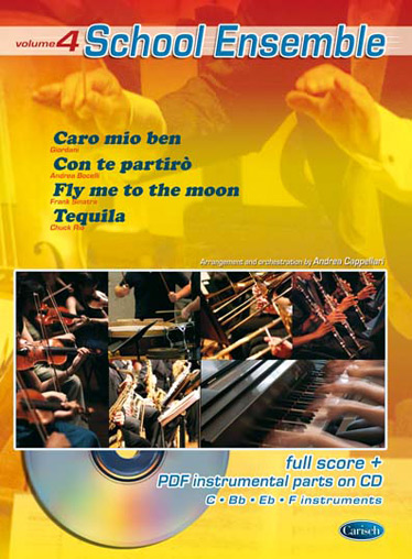 ALBUM - SCHOOL ENSEMBLE V. 4 +CD PARTITURA Y PARTES