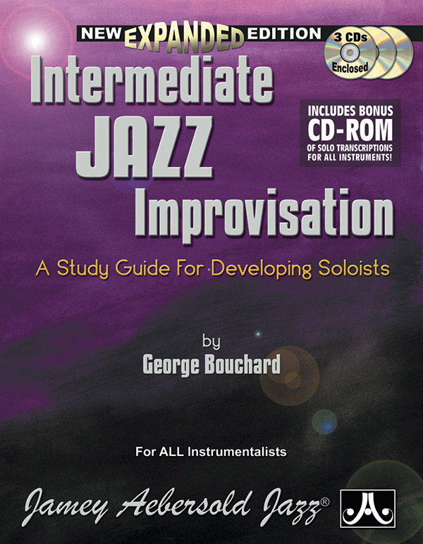 BOUCHARD G. - INTERMEDIATE JAZZ IMPROVISATION + 3 CD