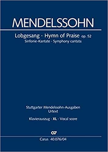 MENDELSSOHN F. - SINFONIA-CANTATA Nº2 LOBGESANG - OP.52