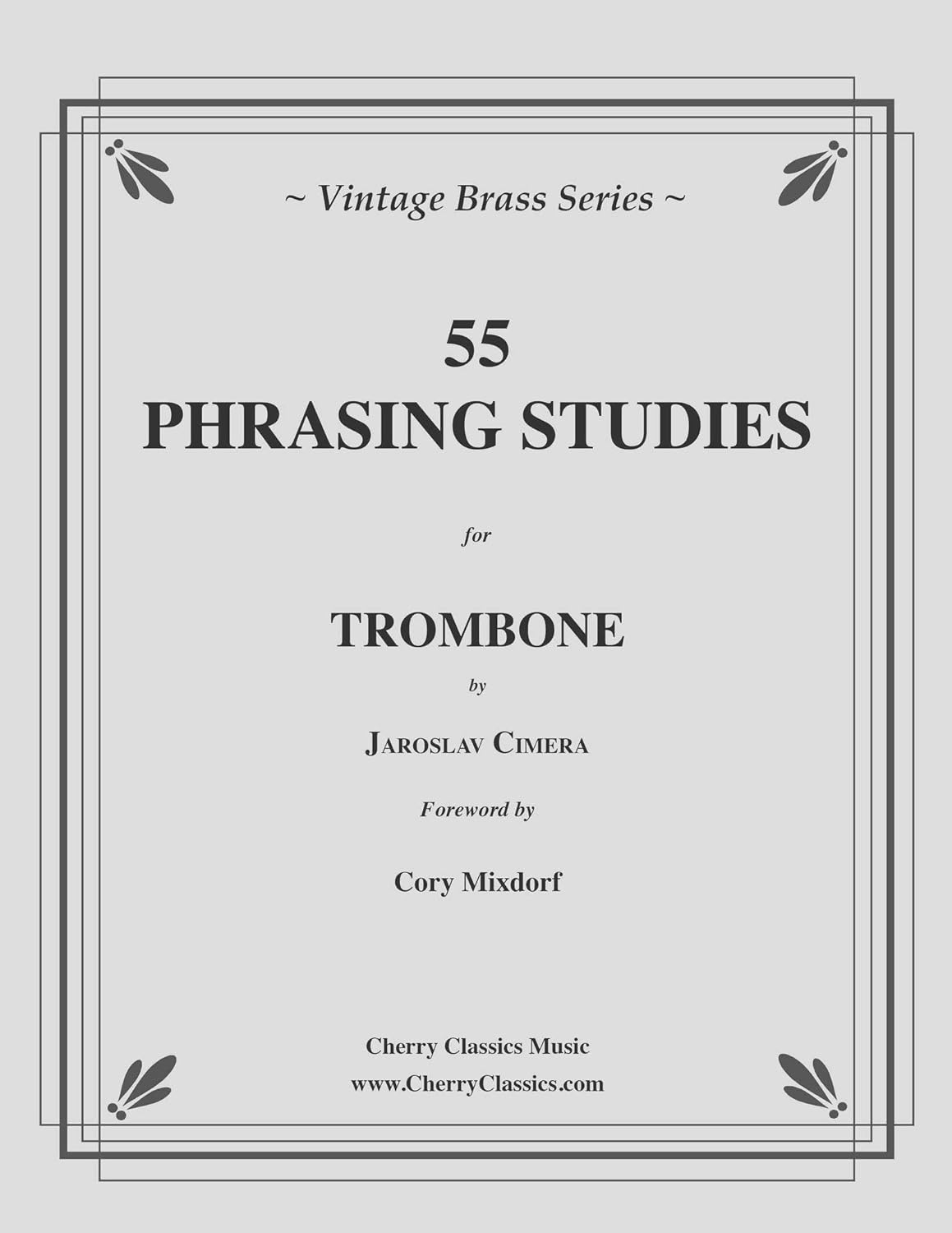 CIMERA J. - PHRASING STUDIES FOR TROMBONE (55)