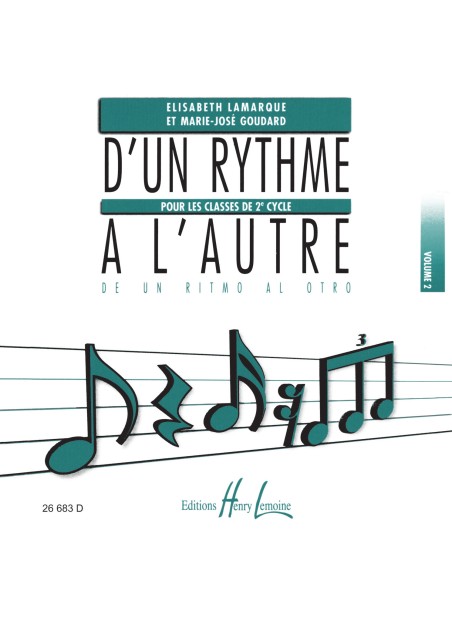 LAMARQUE E. / GOUDARD M.J. -  DE UN RITMO A OTRO V.2 (SOLO CD)