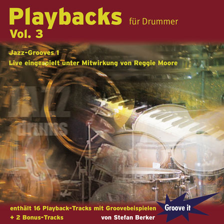 PLAYBACKS PARA BATERISTAS VOL.3 (CD) JAZZE-GROOVES 1