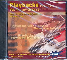 PLAYBACKS PARA BATERISTAS VOL.4 (CD) EASY GROOVES 2