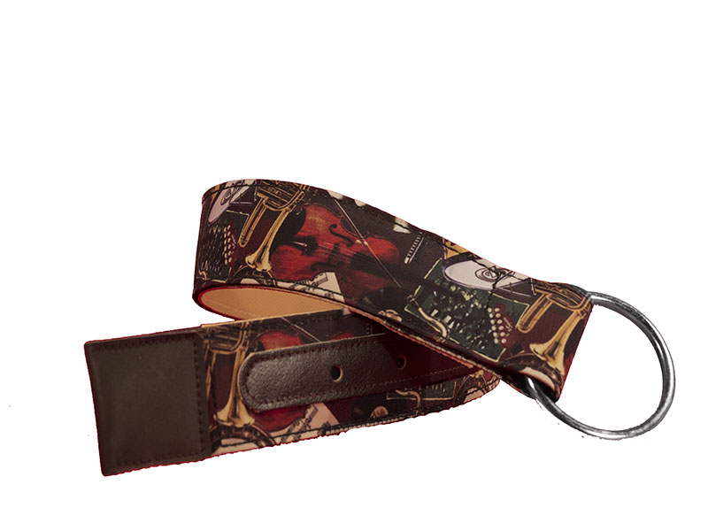 CORREA PICA VIOLONCHELO - BOURBON ANILLA+ANTIDESLIZANTE