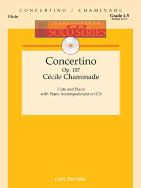 CHAMINADE C. - CONCERTINO - OP.107  - FLAUTA Y PIANO -