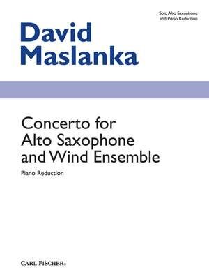 MASLANKA D. - CONCIERTO SAXO