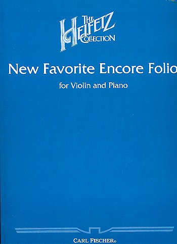 HEIFETZ J. - NEW FAVORITE ENCORE FOLIO -