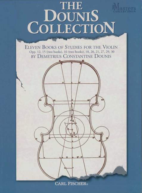 DOUNIS D.C. - THE DOUNIS COLLECTION VIOLIN -11 BOOKS OF STUDIES