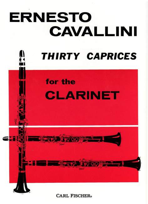 CAVALLINI E. - CAPRICHOS (30) - OP.1-5 (CL)