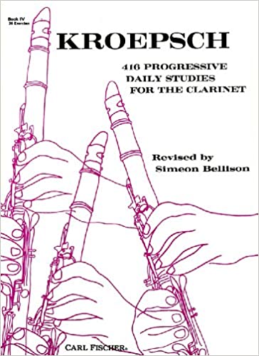 KROEPSCH F. - ESTUDIOS PROGRESIVOS V.4 (416) CLARINETE