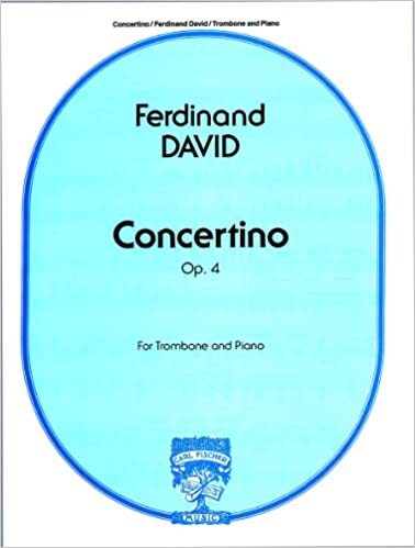 DAVID F. - CONCERTINO - OP.4 (TB/P)