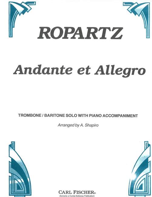 ROPARTZ G. - ANDANTE Y ALLEGRO -