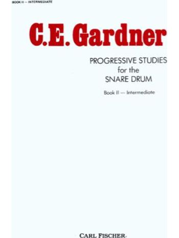 GARDNER - PROGRESSIVE STUDIES FOR SNARE DRUM V.2 -