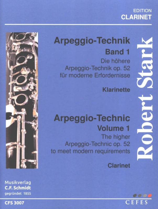 STARK R. - ESTUDIOS DE ARPEGIO TECNICO V.1 - OP.52 - CLARINETE-