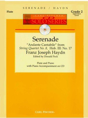 HAYDN J. - SERENATA "ANDANTE CANTABILE" +CD (FLAUTA Y PIANO)