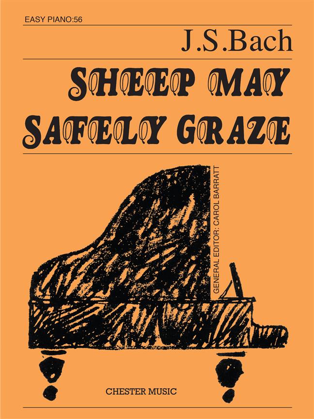 BACH J.S. - SHEET MAY SAFELY GRACE