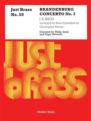 BACH J.S. - CONCIERTO DE BRANDENBURGO Nº 3 JUST BRASS